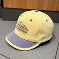 Quick-drying Unisex Retro Baseball Cap with Adjustable Short Brim, Ideal Choice for Gifts
