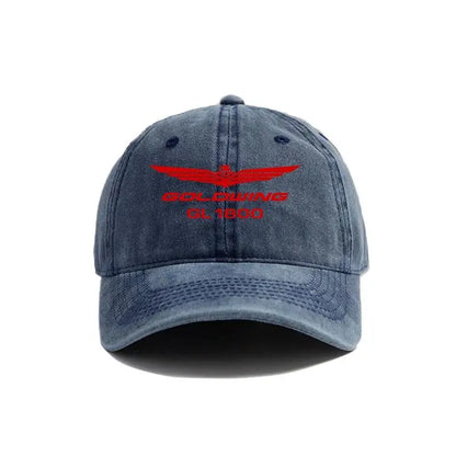 2025 Goldwing GL1800 Baseball Cap Distressed Hats Cap Men Retro Outdoor Summer Adjustable Hat Casual and Versatile
