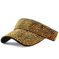 Sparkling Rhinestone Baseball Cap Women's Korean Summer Hat Sun Visor Adjustable Outdoor Sports Beach Sun Hats Lady Accessories
