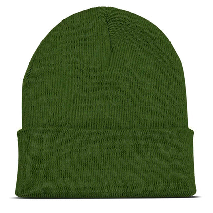 Personalized Custom Beanies Hats with Embroidery Text Logo for Men Women Warm Winter Knitted Cuff Beanie Cap Dropshipping