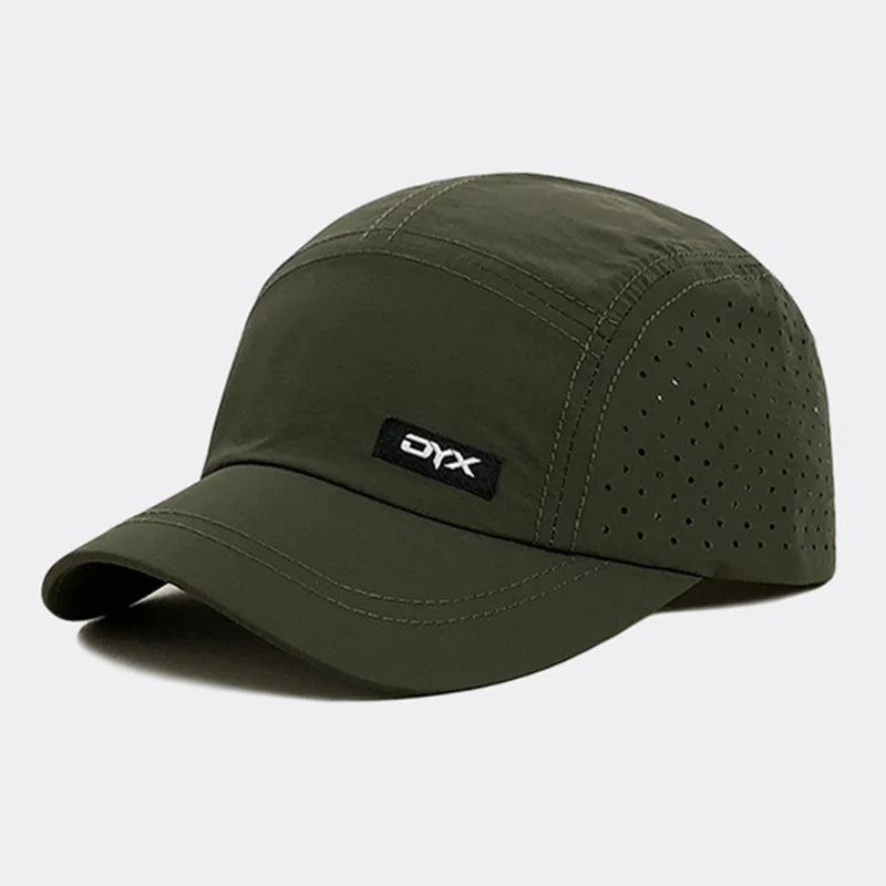 Quick-drying Unisex Retro Baseball Cap with Adjustable Short Brim, Ideal Choice for Gifts