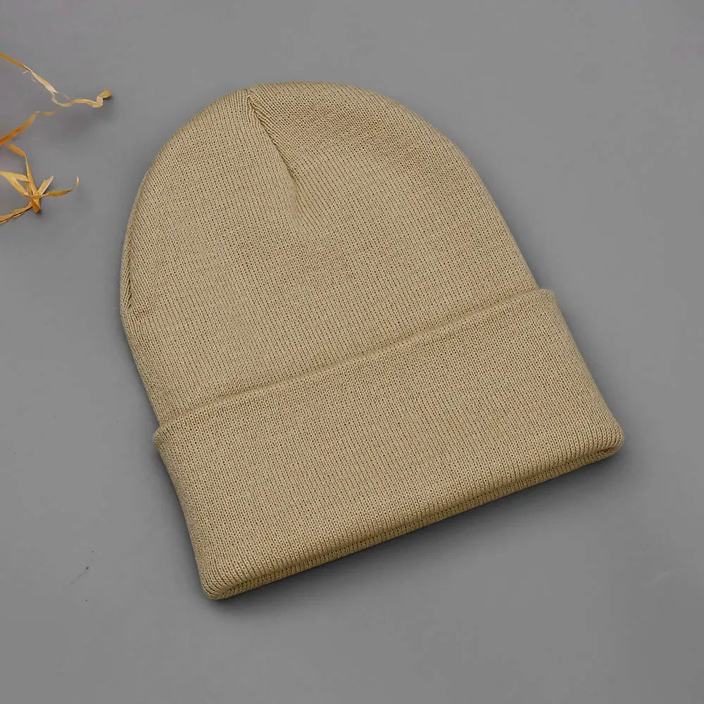 24 Colors Unisex Beanie Hat for Men Women Winter Knit Caps Soft Ski Hats