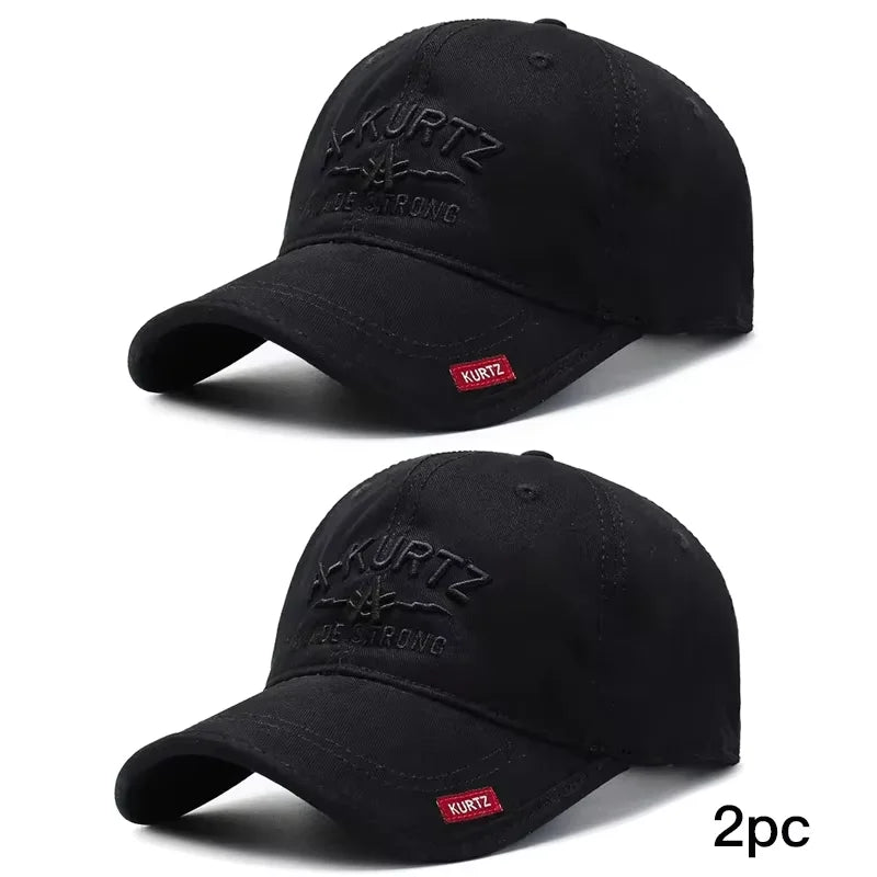 Unisex Korean Style Baseball Cap Embroidered Casual Outdoor Sun Hat
