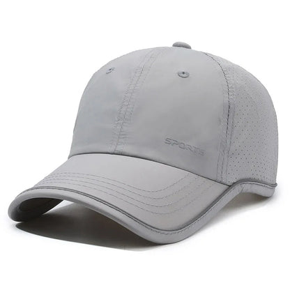 LuminousBreathable Quick-Dry Baseball Cap for Sun Protection during Outdoor Activities