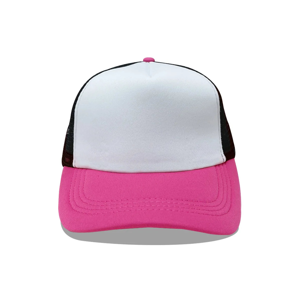 1 Piece Summer Trucker Hat Men Women Net Polyester Baseball Cap Blank Mesh Dad Hats Adjustable Sun Hat Visor
