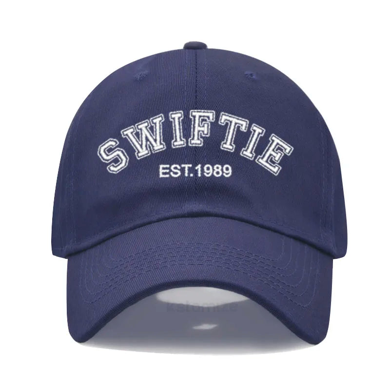 SWIFTIE 1989 Embroidery Baseball Cap for Men Women Unisex Washed Cotton Dad Hat Sun Hat Gift Fans Outdoor Sports Dropshipping