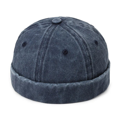 Street-style Soft-top Washed Hip-hop Cap - Unisex & Versatile Farmer's Hat
