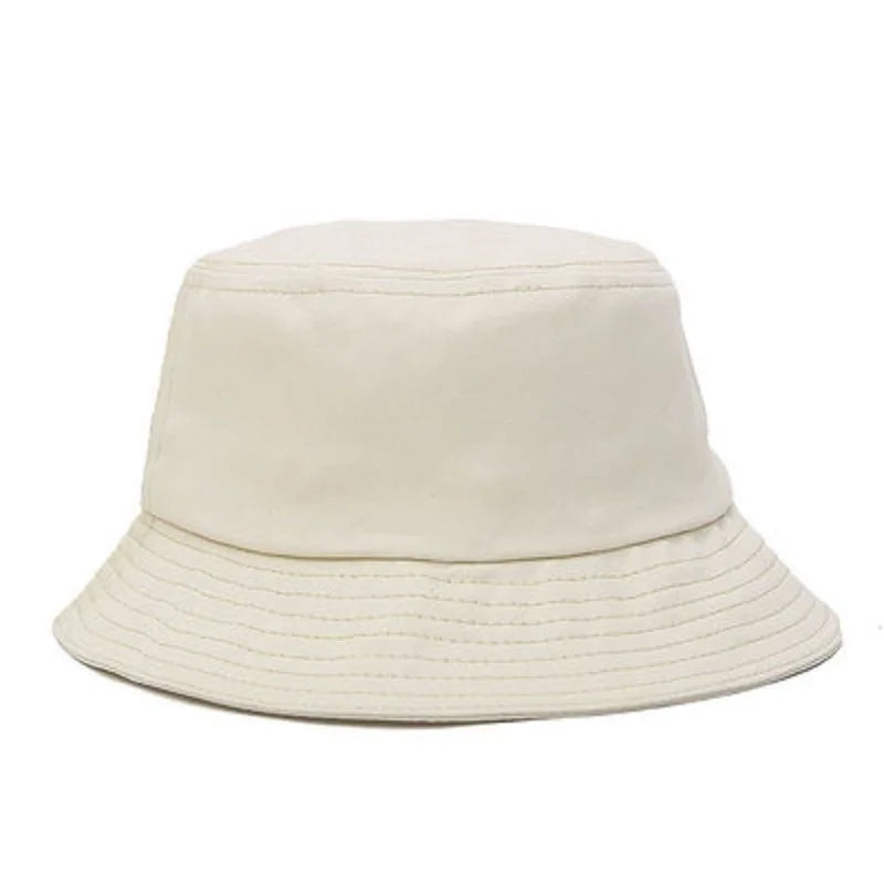 Fashion Spring Summer Women Men Bucket Hats Solid Panama Sunscreen Fisherman Cap Outdoor Beach Sun Cap Hat For Women Men