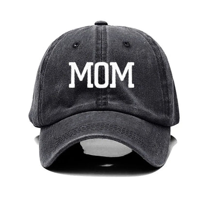 DAD MOM Embroidery Baseball Cap Fashion Women Men Hat Sport Visors Snapback Cap Sun Hat Breathable Outdoor Caps