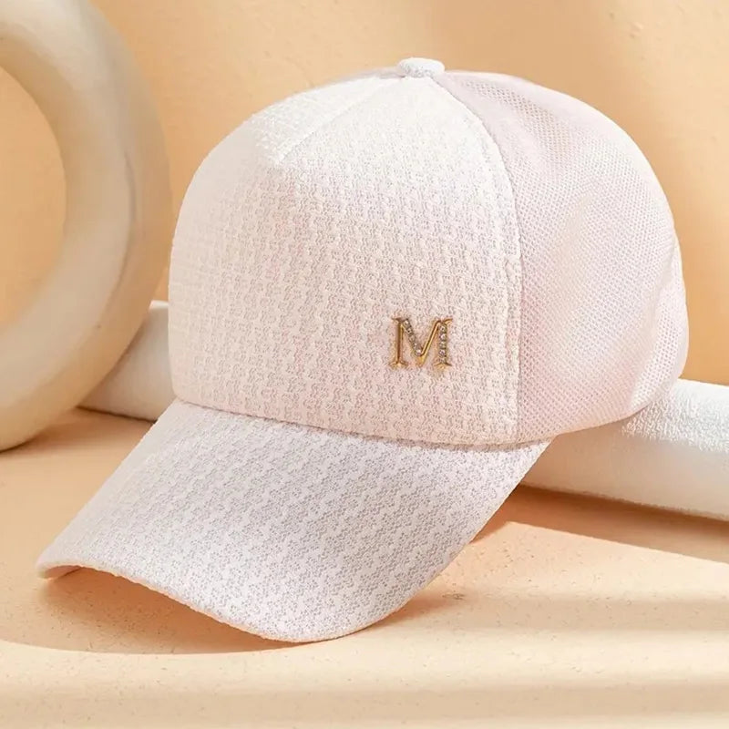 Fashion Breathable Baseball Cap, Quick-drying Mesh Outdoor Sport Fishing Golf Sun Hat For Women & Men