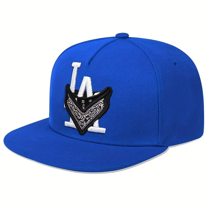 Unisex Los Angeles Embroidery Baseball Hats Spring Autumn Outdoor Adjustable Casual Hip-hop Trucker Caps Sunscreen Hat