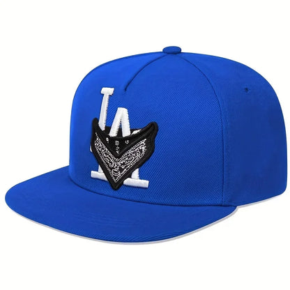 Unisex Los Angeles Embroidery Baseball Hats Spring Autumn Outdoor Adjustable Casual Hip-hop Trucker Caps Sunscreen Hat