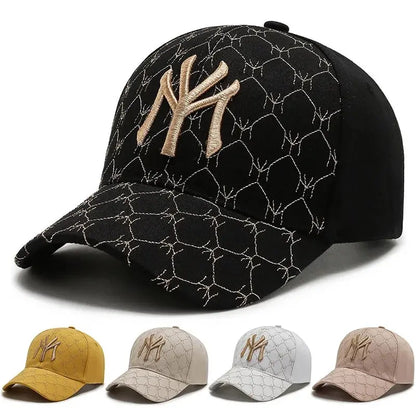 Women’s Fashion Brand Hard Top Baseball Cap Three-Dimensional Casual Temperament Hat
