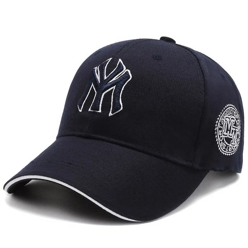 Unisex Korean Style Embroidered Letter Baseball Cap Casual Sunshade Outdoor Hat