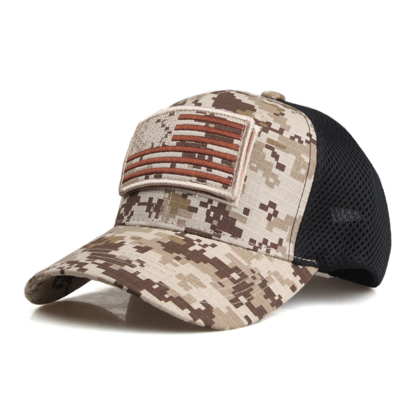 Spring And Summer New Mesh Breathable Personality Sticker Embroidery Women's Baseball Cap Mesh Hat Men's Outdoor Sunscreen Cap