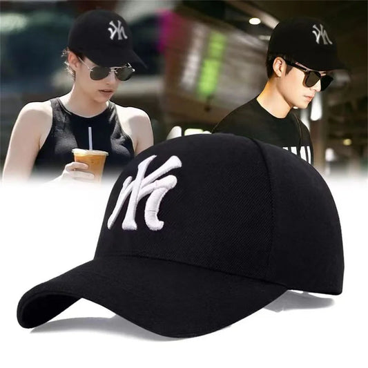 Unisex Letter Embroidery Baseball Cap – Cotton Snapback Trucker Visor Sun Hat
