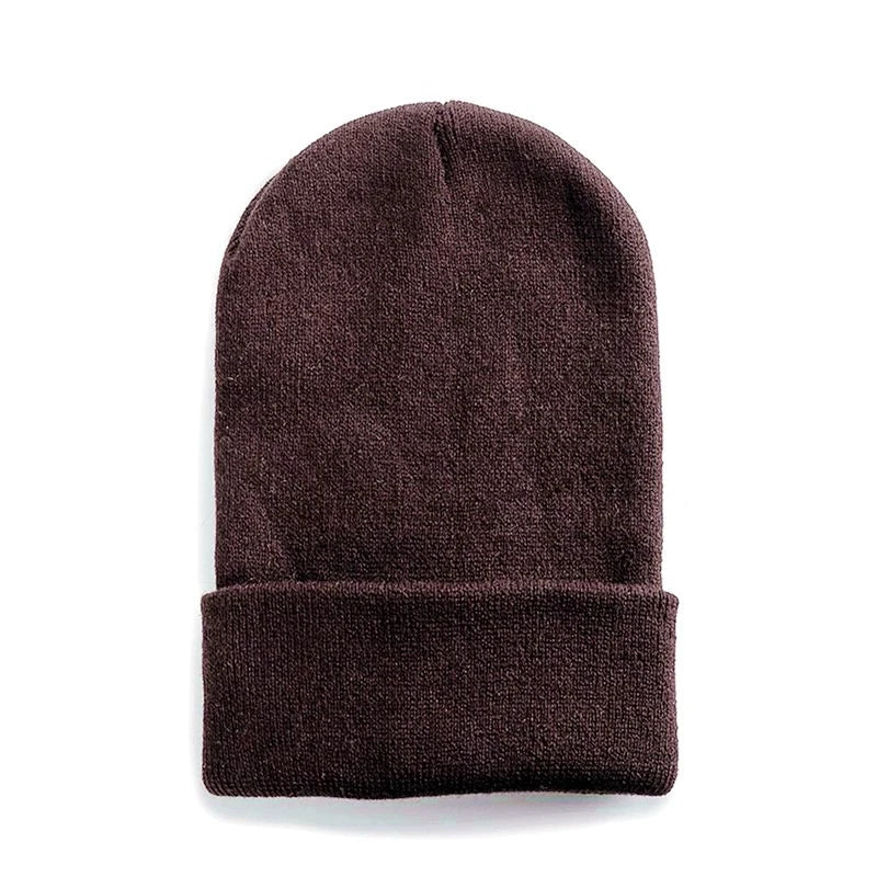 New Unisex Multicolor Autumn & Winter Beanie Hat Men Basic Daily Beanie Women Soft Knitted Hat Elegant All-match Streetwear Cap