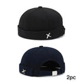 Unisex Korean Street Beanie Hat Casual Round Sailor Cap