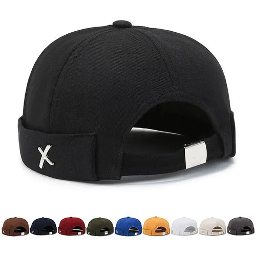 Unisex Korean Street Beanie Hat Casual Round Sailor Cap