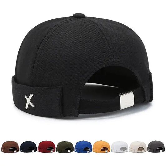 Unisex Korean Street Beanie Hat Casual Round Sailor Cap