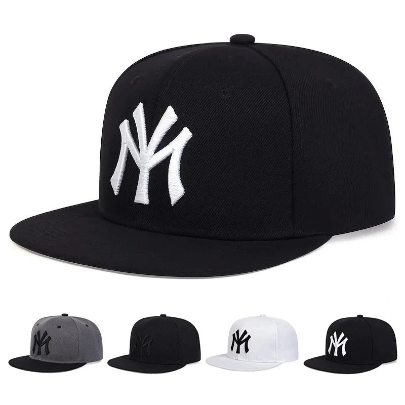 Unisex Letter Embroidery Hip-hop Hats Outdoor Adjustable Casual Baseball Caps Sunscreen Hat Sports Cap