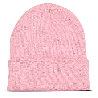Personalized Custom Beanies Hats with Embroidery Text Logo for Men Women Warm Winter Knitted Cuff Beanie Cap Dropshipping