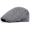 Men LAURENCLAY Letter Label Newsboy Caps British Painters Hats Spring and Autumn Flat Cap Hip Hop Berets