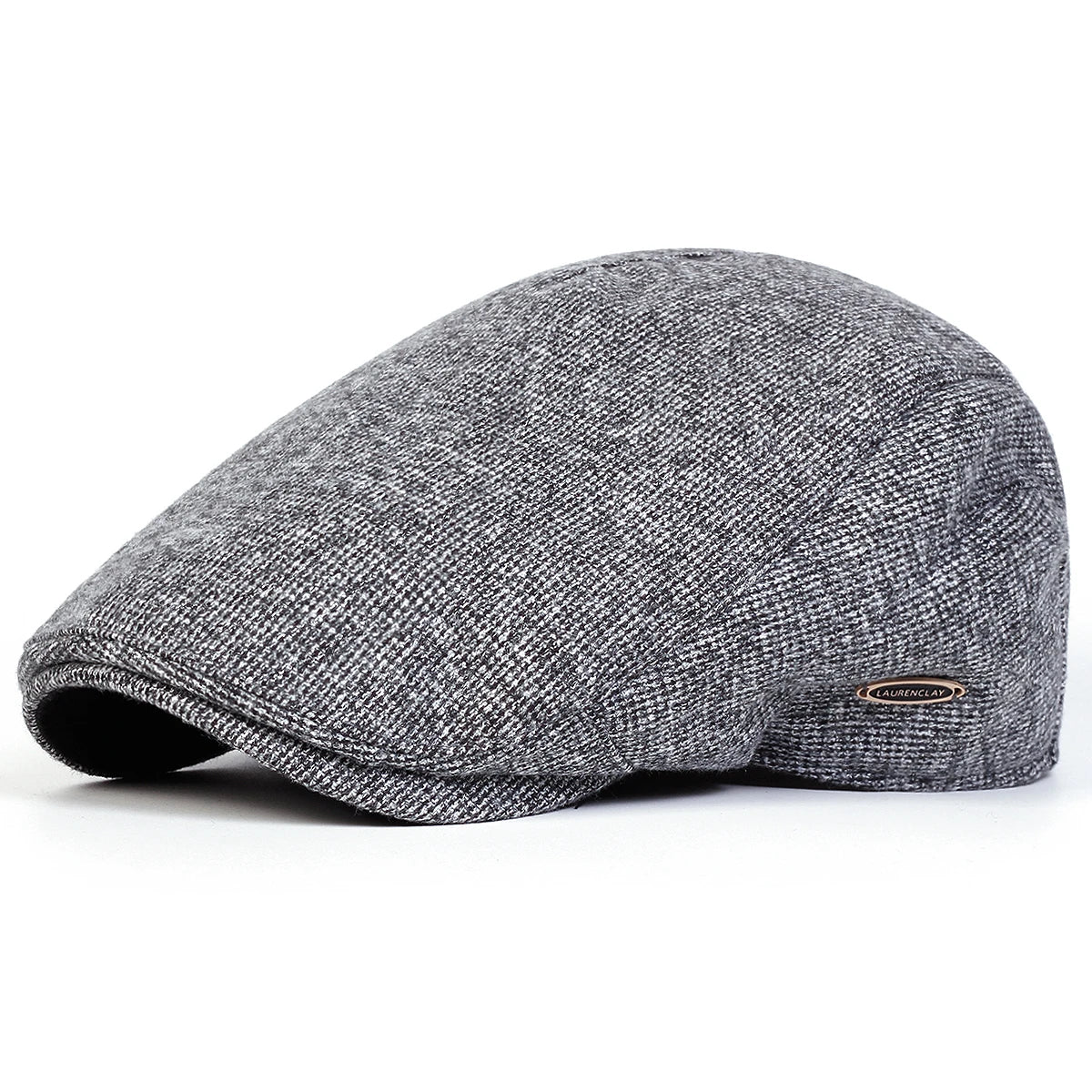 Men LAURENCLAY Letter Label Newsboy Caps British Painters Hats Spring and Autumn Flat Cap Hip Hop Berets