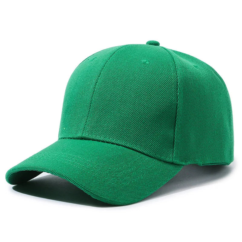 Baseball Cap Women Men Advertising Work Travel Group Solid Color Dance Hip Hop Students DIY Printing Logo Sunshade Dad Hat Kpop