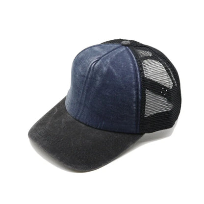 1pcs Baseball Cap Men's Summer Breathable Mesh Sun Hat Unisex Cotton Snapback Cap Truck Caps Visor