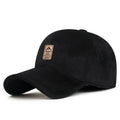 Autumn And Winter Cotton Hat With Fleece Warm Ear Protection Baseball Cap In The Old Man Hat