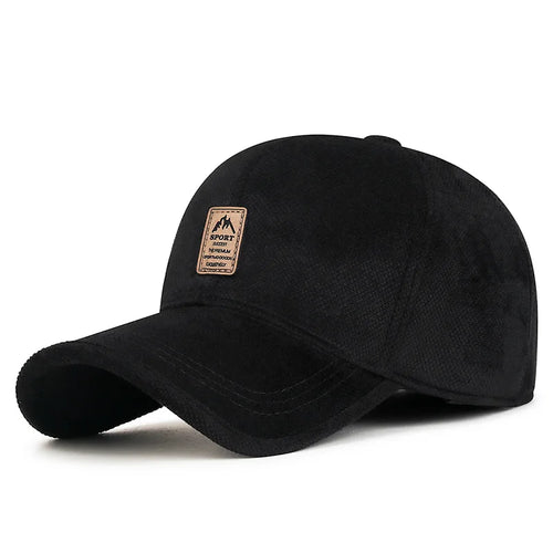 Autumn And Winter Cotton Hat With Fleece Warm Ear Protection Baseball Cap In The Old Man Hat