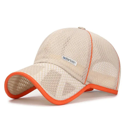 Kids Mesh Baseball Cap – Breathable Summer Sun Hat for Boys & Girls Outdoor Sports