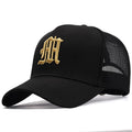 New Hat Men's Summer Thin High Top Baseball Cap Tide Big Head Fence Mesh Breathable Cap Sunscreen Sun Hat