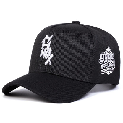 Unisex SOX 9999Letter Embroidery Baseball Caps Spring and Autumn Outdoor Adjustable Casual Hats Hip Hop Hat Sunscreen Hat