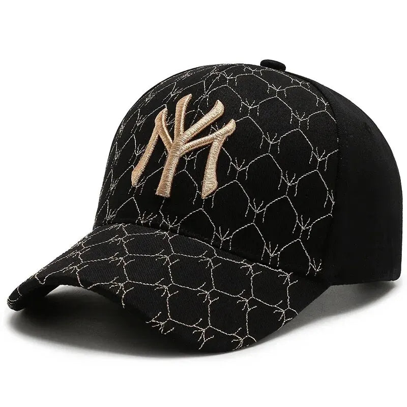 Women’s Structured Baseball Cap – Fashion Korean Style Casual Hat