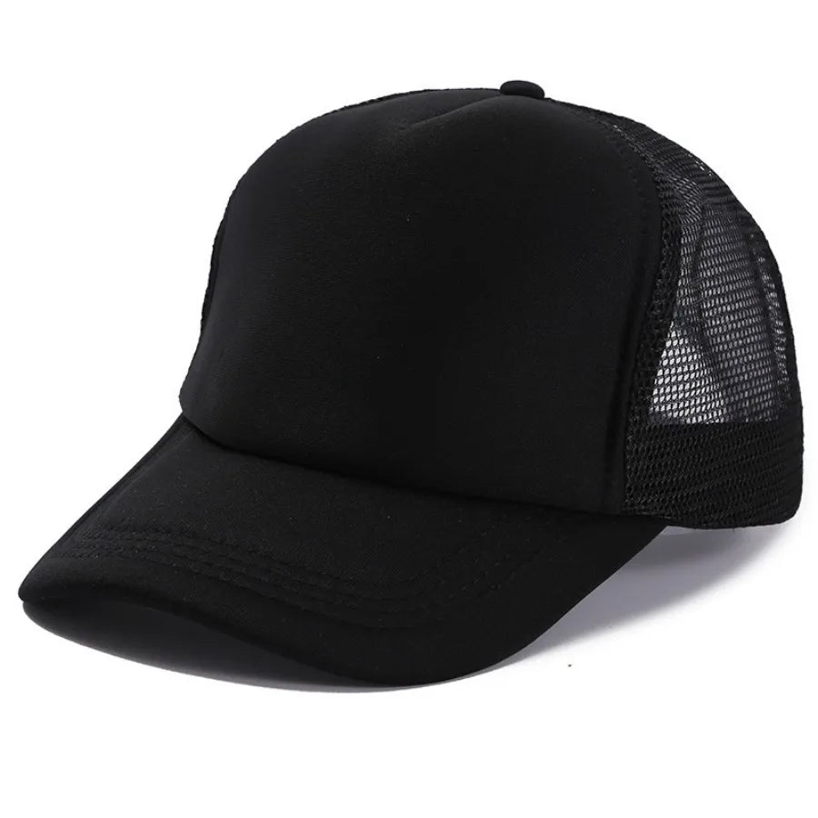 Summer Hollow Out Foam Baseball Hat For Women Men Bright Green Color Breathable NetSun Hat Trucker Hip Hop Cap Baseball Cap Hat