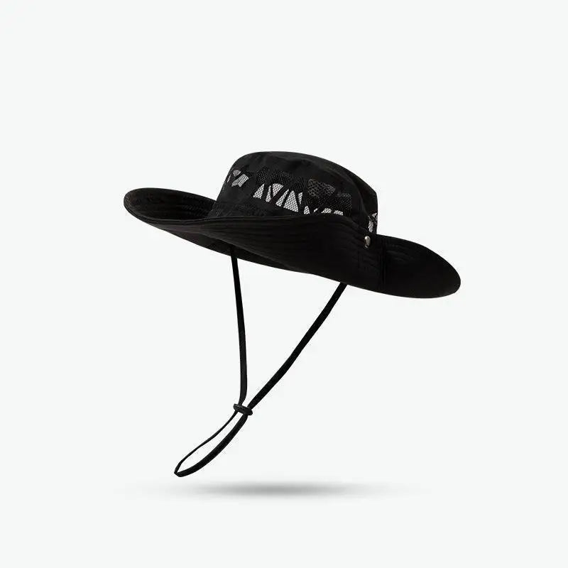 Summer Hats For Men Women Unisex Cowboy Hat Big Brim Fishing Hat Outdoor Fisherman Cap Sunscreen Mountaineering Hiking Sun Hat
