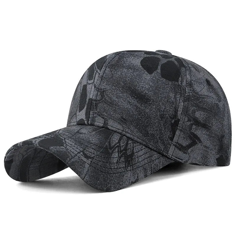 New fashion Cool  Women Men Sport Baseball Cap Camouflage Female Male Cotton Print Hiking Caps Hat For Women Men