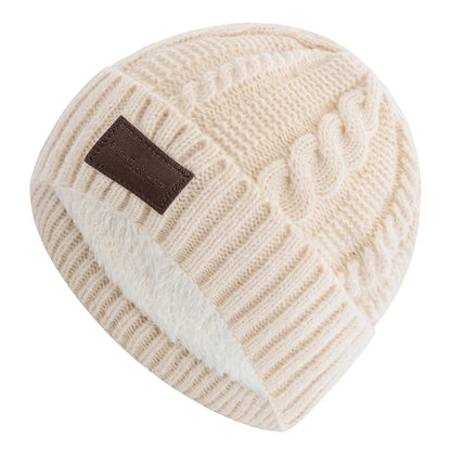 New Couple Beanie Fashion Winter Hats For Men Women Keep Warm Chic Hats Outdoor Knit Cap