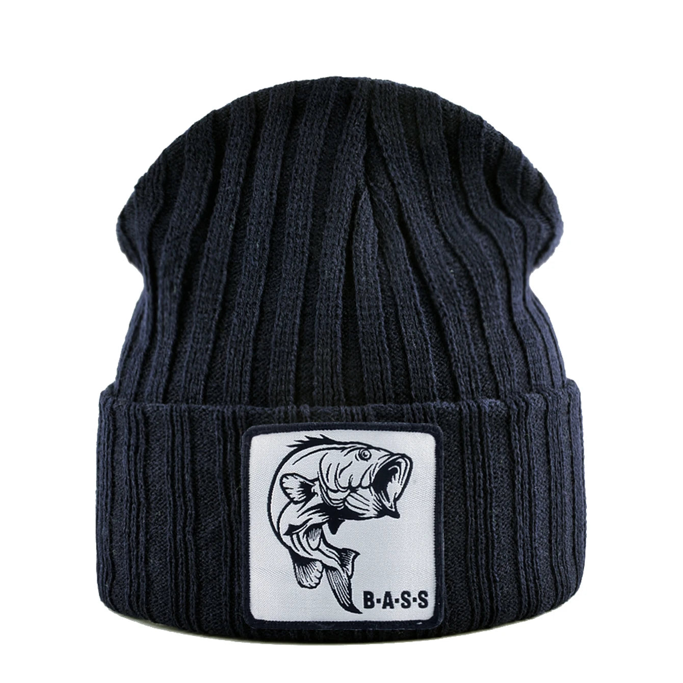 Knitted Skullies Beanie With Animals Patch Men Women Outdoor Casual Sport Hats Autumn Winter Solid Color Hip Hop Beanies