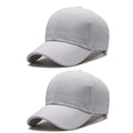 Unisex Minimalist Baseball Cap Large Size Breathable Casual Visor Hat