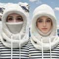 Unisex Winter Balaclava – Thermal Windproof Fleece Ski Full Face Mask Hood