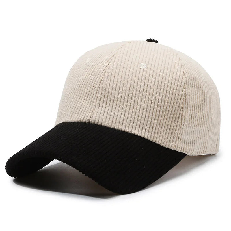 Wonder Embroidered Unisex Corduroy Baseball Cap - Sunshade for Outdoor Sports and Gifting