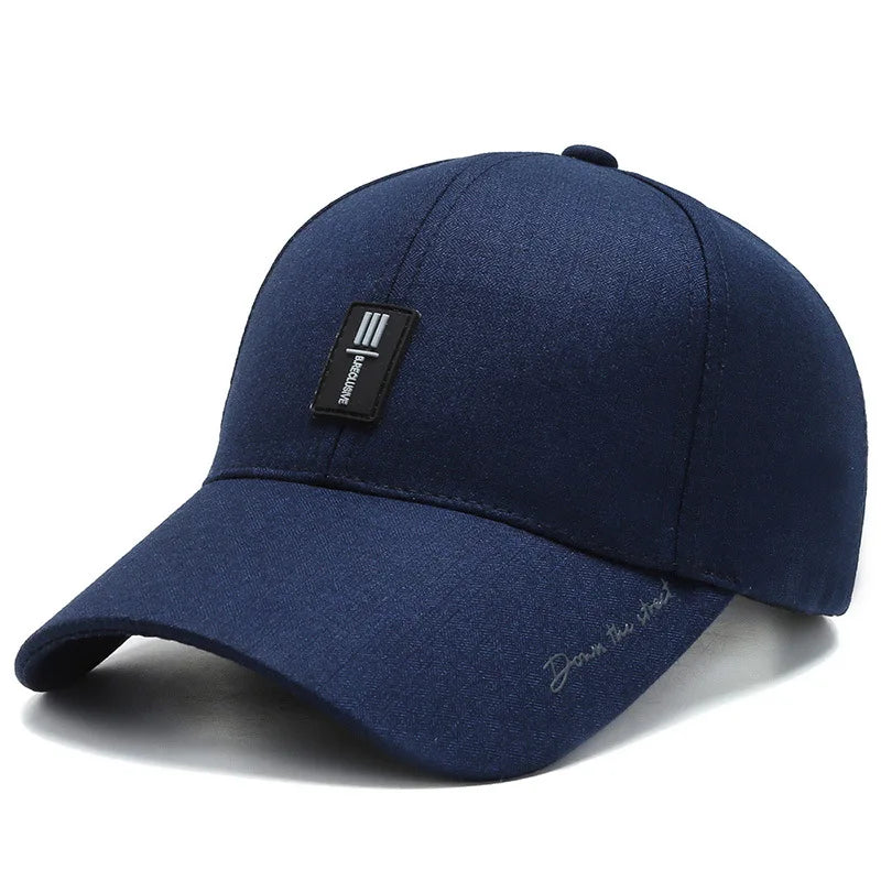Men’s Dad Hat Baseball Cap Casual Outdoor Sunshade Four Seasons Sports Cap