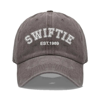 SWIFTIE 1989 Embroidery Baseball Cap for Men Women Unisex Washed Cotton Dad Hat Sun Hat Gift Fans Outdoor Sports Dropshipping