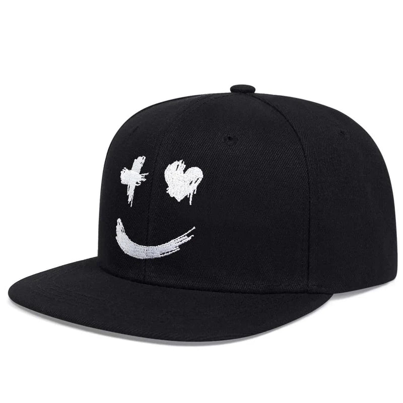 Unisex Personalized Embroidered Hip Hop Baseball Cap – Adjustable Cotton Snapback Outdoor Sun Hat