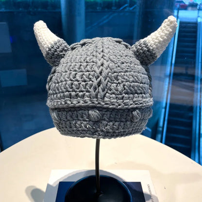 Unisex Balaclava Fashion Cosplay Carnival Party Winter Warm Cap Adult Children Autumn Winter Funny Cartoon Monster Knitted Hat