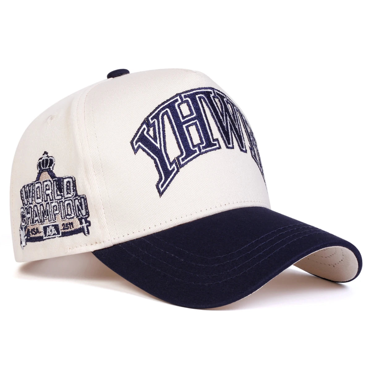 Unisex YHWH Letter Embroidery Baseball Caps Spring and Autumn Outdoor Adjustable Casual Hats Hip Hop Hat Sunscreen Hat