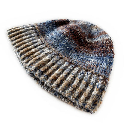 Fashion Women Vintag Autumn Winter Wool Acrylic Bucket Hats Outdoor Lady Female Panama Fisherman Cap Hat For Women Wholesale